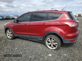 2013 Ford Escape Titanium with VIN 1FMCU0J9XDUD70249, listed as a Copart auction lot 50605265 with 125,309 mi miles and Salvage Title. Bid and sale history available at carsss.com. Image 2.
