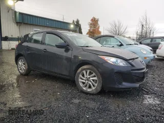2013 Mazda 3 i Touring with VIN JM1BL1LP4D1841950, listed as a Copart auction lot 86142674 with Not provided miles and Salvage title. Bid and sale history available at DreamBid. Image 4.