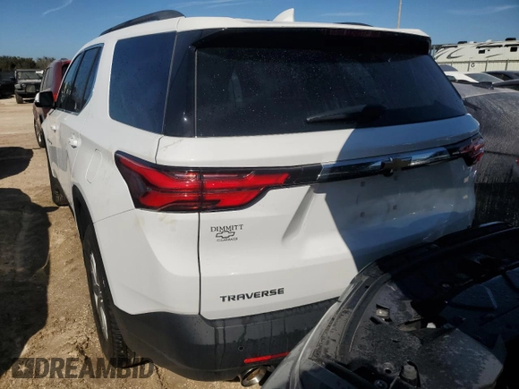 2022 Chevrolet Traverse LT Leather with VIN 1GNERHKW1NJ161087, listed as a Copart auction lot 82798584 with 0 mi miles and Salvage Title. Bid and sale history available at carsss.com. Image 6.