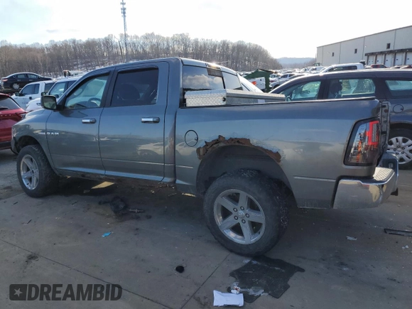 2010 Dodge 1500 SLT with VIN 1D7RV1CT2AS129373, listed as a Copart auction lot 87654915 with 278,390 mi miles and Salvage Title. Bid and sale history available at DreamBid. Image 2.