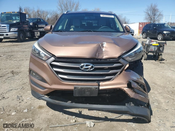 2016 Hyundai Tucson SE with VIN KM8J3CA40GU039832, listed as a Copart auction lot 50328665 with 63,300 mi miles and Salvage Title. Bid and sale history available at carsss.com. Image 5.