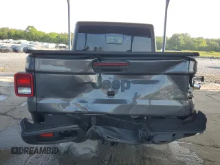 2022 Jeep Gladiator Texas Trail with VIN 1C6HJTAG5NL121505, listed as a Copart auction lot 57037625 with 55,091 mi miles and Salvage title. Bid and sale history available at DreamBid. Image 6.