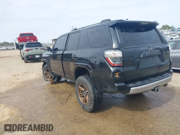 2016 Toyota 4Runner Limited with VIN JTEBU5JR0G5406389, listed as a IAAI auction lot 41598804 with 133,534 mi miles and . Bid and sale history available at DreamBid. Image 3.