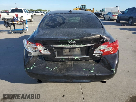 2013 Infiniti M37 with VIN JN1BY1AP7DM510222, listed as a Copart auction lot 69380494 with 113,487 mi miles and Salvage Title. Bid and sale history available at carsss.com. Image 6.