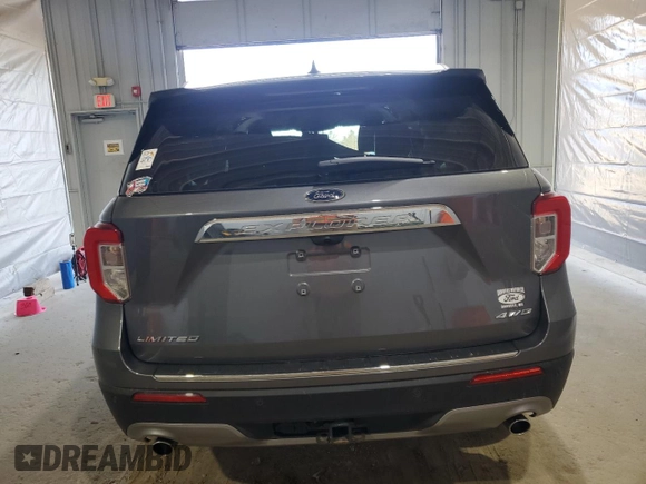2021 Ford Explorer Limited z VIN 1FMSK8FHXMGC14260, wystawiony jako Copart lot #54121465 z przebiegiem 36 155 mil mil oraz Szkoda całkowita • Salvage title. Historia ofert i sprzedaży dostępna na DreamBid. Obrazek 6.