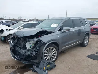 2021 Cadillac XT6 Luxury with VIN 1GYKPAR42MZ137548, listed as a IAAI auction lot 41630991 with 23,793 mi miles. Bid and sale history available at carsss.com. Image 17.