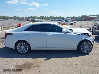 2025 Cadillac CT4 Premium Luxury with VIN 1G6DB5RK4S0116692, listed as a IAAI auction lot 41908381 with 79 mi miles. Bid and sale history available at carsss.com. Image 14.