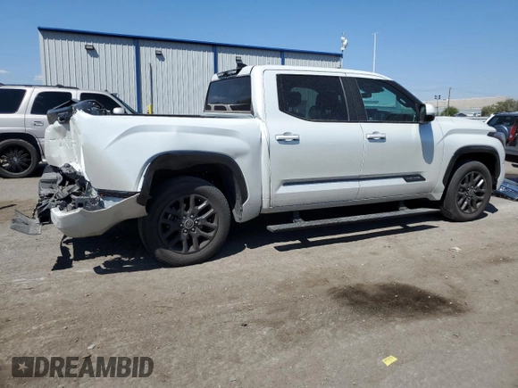 2022 Toyota Tundra 2WD Platinum with VIN 5TFNA5AB1NX011149, listed as a Copart auction lot 69998904 with 44,522 mi miles and Salvage Title. Bid and sale history available at carsss.com. Image 3.