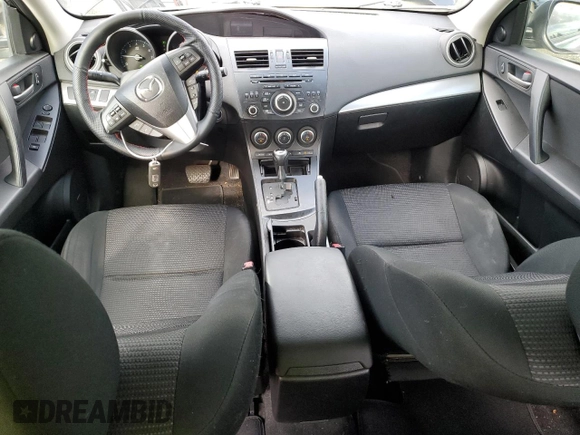 2013 Mazda 3 i Touring with VIN JM1BL1L85D1707327, listed as a Copart auction lot 84554514 with 134,704 mi miles and Salvage title. Bid and sale history available at DreamBid. Image 8.
