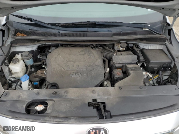 2019 Kia Sedona LX with VIN KNDMB5C19K6528343, listed as a Copart auction lot 49105825 with NaN miles and Salvage Title. Bid and sale history available at carsss.com. Image 12.