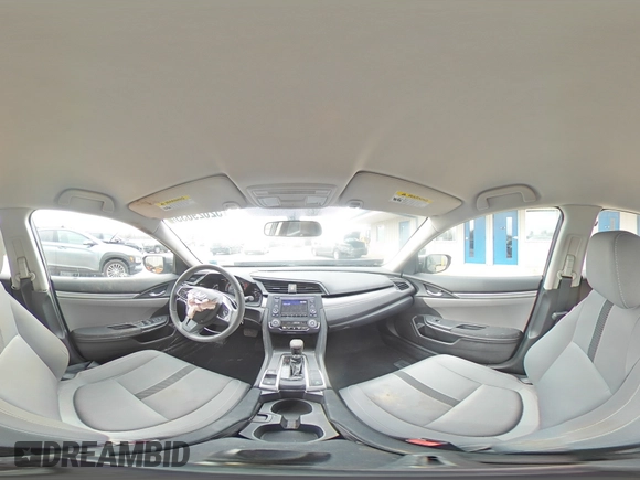 2017 Honda Civic Sedan LX with VIN 19XFC2F50HE204199, listed as a Copart auction lot 52629635 with 42,897 mi miles and Salvage Title. Bid and sale history available at carsss.com. Image 14.