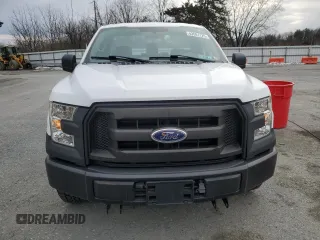 2016 Ford F-150 XL with VIN 1FTMF1EF0GKD59429, listed as a Copart auction lot 43581125 with 40,994 mi miles and Salvage title. Bid and sale history available at DreamBid. Image 5.