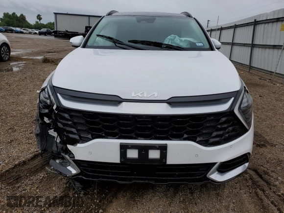 2025 Kia Sportage SX-Prestige с VIN 5XYK53DF1SG246708, выставлен на аукционе Copart как лот 56178265 с пробегом 5 492 миль миль и Списание • Salvage title. История ставок и продаж доступна на DreamBid. Изображение 5.