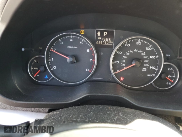 2013 Subaru Legacy Premium z VIN 4S3BMBC68D3036063, wystawiony jako Copart lot #46951945 z przebiegiem 238 790 mil mil oraz Czysty tytuł • Clean title. Historia ofert i sprzedaży dostępna na DreamBid. Obrazek 9.