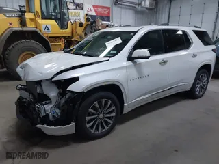 2023 Chevrolet Traverse Premier with VIN 1GNEVKKW0PJ180385, listed as a IAAI auction lot 41214484 with 26,830 mi miles. Bid and sale history available at carsss.com. Image 19.