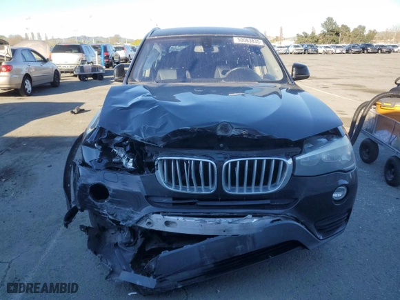 2016 BMW X3 xDrive28i with VIN 5UXWX9C55G0D74567, listed as a Copart auction lot 50083835 with 137,740 mi miles and Salvage Title. Bid and sale history available at carsss.com. Image 5.