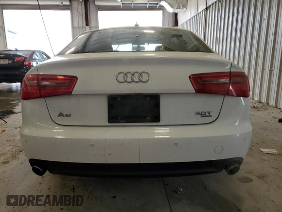 2012 Audi A6 Premium Plus with VIN WAUGGAFC5CN081826, listed as a Copart auction lot 57487055 with 143,292 mi miles and Non repairable. Bid and sale history available at DreamBid. Image 6.