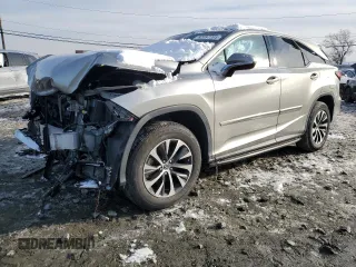 2021 Lexus RX with VIN JTJHZKFA7M2033914, listed as a Copart auction lot 42097205 with 12,376 mi miles and Salvage Title. Bid and sale history available at carsss.com. Image 1.