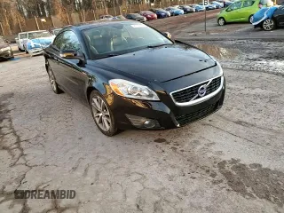 2012 Volvo C70 T5 with VIN YV1672MC0CJ126017, listed as a Copart auction lot 44784185 with 79,203 mi miles and Salvage Title. Bid and sale history available at carsss.com. Image 13.