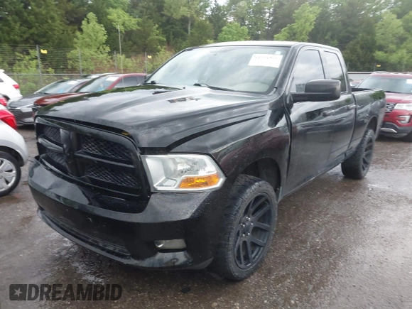 2012 Ram 1500 Express with VIN 1C6RD6FT1CS156855, listed as a IAAI auction lot 42114501 with 134,861 mi miles and . Bid and sale history available at DreamBid. Image 2.