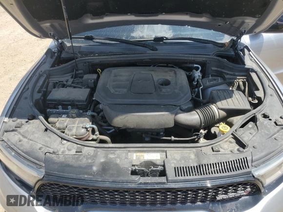 2021 Dodge Durango SXT Plus with VIN 1C4RDJAG7MC522352, listed as a Copart auction lot 62340385 with 76,593 mi miles and Salvage title. Bid and sale history available at DreamBid. Image 12.