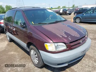 2000 Toyota Sienna LE z VIN 4T3ZF13C6YU269869, wystawiony jako IAAI lot #42238521 z przebiegiem 308 858 mil mil oraz . Historia ofert i sprzedaży dostępna na DreamBid. Obrazek 1.