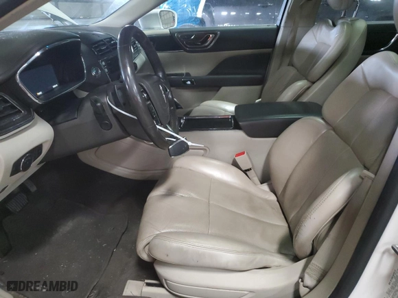2017 Lincoln Continental Select with VIN 1LN6L9SK4H5606125, listed as a Copart auction lot 51440175 with 135,425 mi miles and Salvage Title. Bid and sale history available at carsss.com. Image 7.