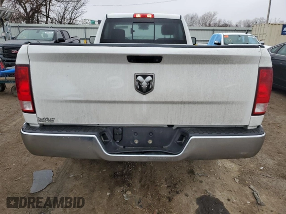 2018 Ram 1500 Tradesman z VIN 3C6JR6DT1JG234203, wystawiony jako Copart lot #43992345 z przebiegiem 98 180 mil mil oraz Szkoda całkowita • Salvage title. Historia ofert i sprzedaży dostępna na DreamBid. Obrazek 6.