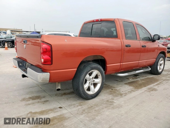 2007 Dodge 1500 SLT с VIN 1D7HA18P37S257343, выставлен на аукционе Copart как лот 56957925 с пробегом 88 157 миль миль и Чистый • Clean title. История ставок и продаж доступна на DreamBid. Изображение 3.
