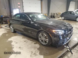 2023 Mercedes-Benz E 350 with VIN W1KZF8EB3PB186989, listed as a Copart auction lot 43712505 with 11,127 mi miles and Salvage Title. Bid and sale history available at DreamBid. Image 4.