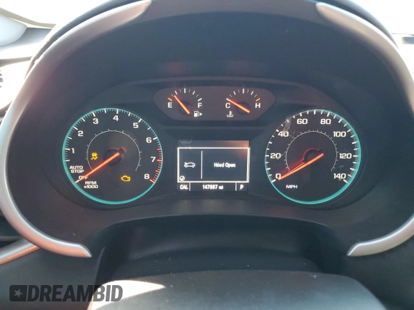 2017 Chevrolet Malibu LS with VIN 1G1ZB5ST2HF200594, listed as a Copart auction lot 50600935 with 147,667 mi miles and Salvage Title. Bid and sale history available at DreamBid. Image 9.