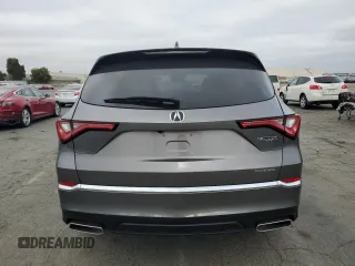 2023 Acura MDX with VIN 5J8YE1H33PL006295, listed as a Copart auction lot 72001584 with 15,692 mi miles and Salvage Title. Bid and sale history available at carsss.com. Image 6.