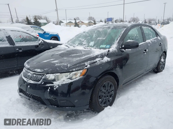 2012 Kia Forte EX with VIN KNAFU4A26C5469653, listed as a IAAI auction lot 41568141 with 163,389 mi miles. Bid and sale history available at carsss.com. Image 2.