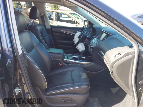 2019 Infiniti QX60 LUXE with VIN 5N1DL0MN9KC559199, listed as a IAAI auction lot 41931773 with 111,569 mi miles. Bid and sale history available at carsss.com. Image 5.