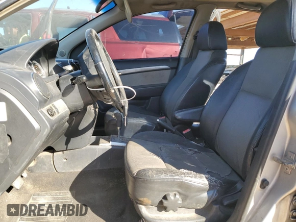 2009 Chevrolet Aveo 2LT with VIN KL1TG56E89B354608, listed as a Copart auction lot 47189715 with 167,563 mi miles and Salvage title. Bid and sale history available at DreamBid. Image 7.
