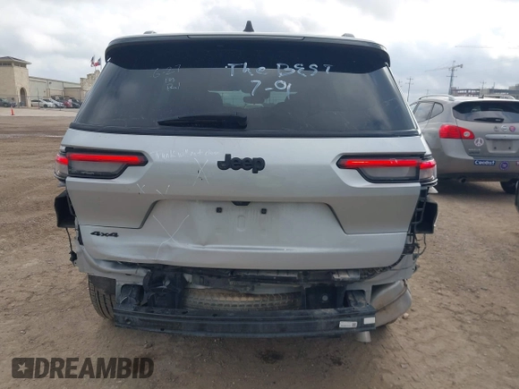 2024 Jeep Grand Cherokee Altitude with VIN 1C4RJKAG0R8532620, listed as a IAAI auction lot 42722926 with 37,556 mi miles and . Bid and sale history available at DreamBid. Image 16.
