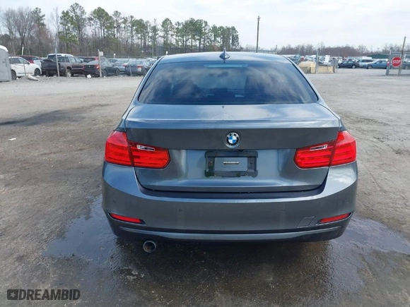 2014 BMW 3 Series 320i xDrive with VIN WBA3C3G59ENS71475, listed as a IAAI auction lot 41829706 with NaN miles. Bid and sale history available at carsss.com. Image 16.