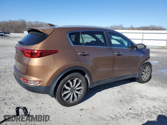 2019 Kia Sportage EX with VIN KNDPNCAC6K7576793, listed as a Copart auction lot 87882005 with 44,707 mi miles and Salvage Title. Bid and sale history available at carsss.com. Image 3.