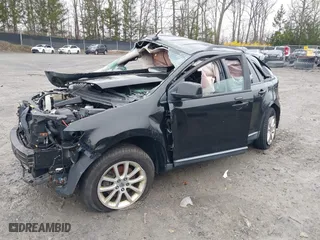 2010 Ford Edge SEL with VIN 2FMDK4JC9ABA70040, listed as a IAAI auction lot 39130825 with 153,618 mi miles. Bid and sale history available at carsss.com. Image 2.