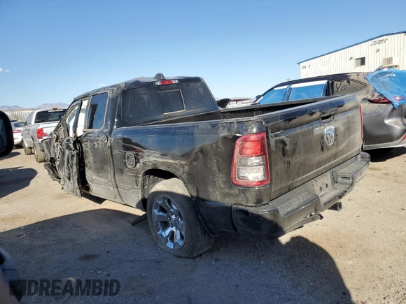 2024 Ram 1500 Tradesman with VIN 1C6SRECG8RN205674, listed as a Copart auction lot 88942195 with 21,121 mi miles and Salvage title. Bid and sale history available at DreamBid. Image 2.