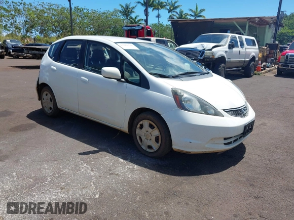 2013 Honda Fit with VIN JHMGE8H39DC051724, listed as a IAAI auction lot 41881732 with 158,048 mi miles. Bid and sale history available at carsss.com. Image 1.