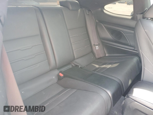 2018 Lexus RC with VIN JTHS85BC3J5004469, listed as a Copart auction lot 53468235 with 61,949 mi miles and Salvage Title. Bid and sale history available at carsss.com. Image 10.