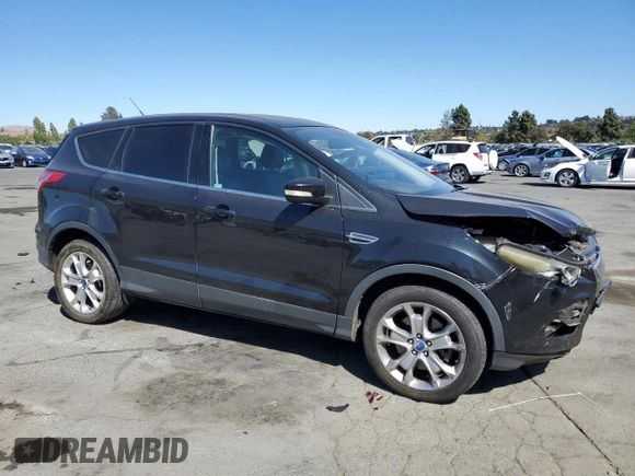 2013 Ford Escape SEL with VIN 1FMCU9H94DUC94456, listed as a Copart auction lot 63872645 with 177,099 mi miles and Salvage title. Bid and sale history available at DreamBid. Image 4.