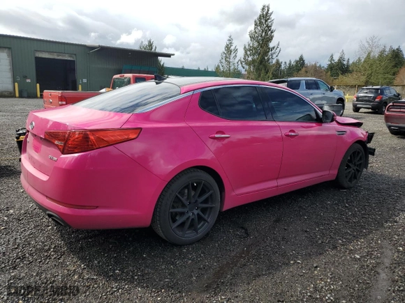2011 Kia Optima EX with VIN KNAGN4A7XB5108468, listed as a Copart auction lot 51939295 with 193,847 mi miles and Salvage Title. Bid and sale history available at carsss.com. Image 3.