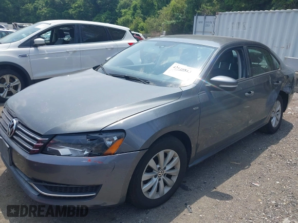2015 Volkswagen Passat Wolfsburg Edition with VIN 1VWAT7A39FC091867, listed as a IAAI auction lot 42548813 with 136,862 mi miles and . Bid and sale history available at DreamBid. Image 2.