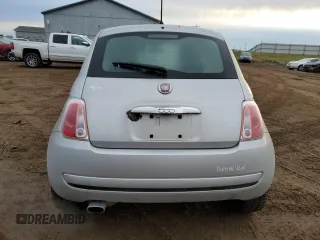 2013 FIAT 500 Pop with VIN 3C3CFFAR7DT548618, listed as a Copart auction lot 84026454 with 191,029 mi miles and Clean title. Bid and sale history available at DreamBid. Image 6.