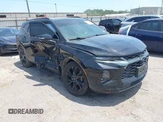 2019 Chevrolet Blazer RS with VIN 3GNKBERS6KS663807, listed as a IAAI auction lot 42230602 with 67,408 mi miles and . Bid and sale history available at DreamBid. Image 1.