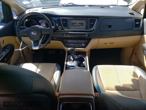 2016 Kia Sedona SX-L with VIN KNDME5C12G6160540, listed as a Copart auction lot 51087635 with 70,603 mi miles and Clean Title. Bid and sale history available at DreamBid. Image 8.