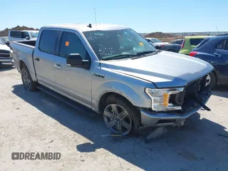 2020 Ford F-150 XL with VIN 1FTEW1E45LKE93933, listed as a IAAI auction lot 41841773 with 1 mi miles. Bid and sale history available at carsss.com. Image 1.