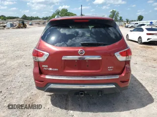 2015 Nissan Pathfinder SL with VIN 5N1AR2MM5FC663635, listed as a Copart auction lot 62075025 with 98,052 mi miles and Salvage title. Bid and sale history available at DreamBid. Image 6.